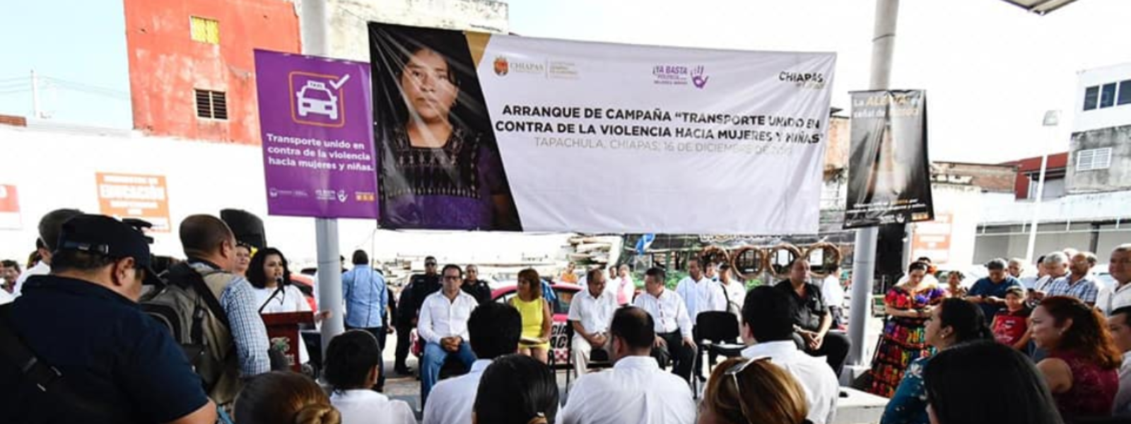Encabeza Ismael Brito campaña para prevenir violencia hacia mujeres y niñas